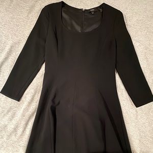 Theory A-line 3/4 sleeve dress.